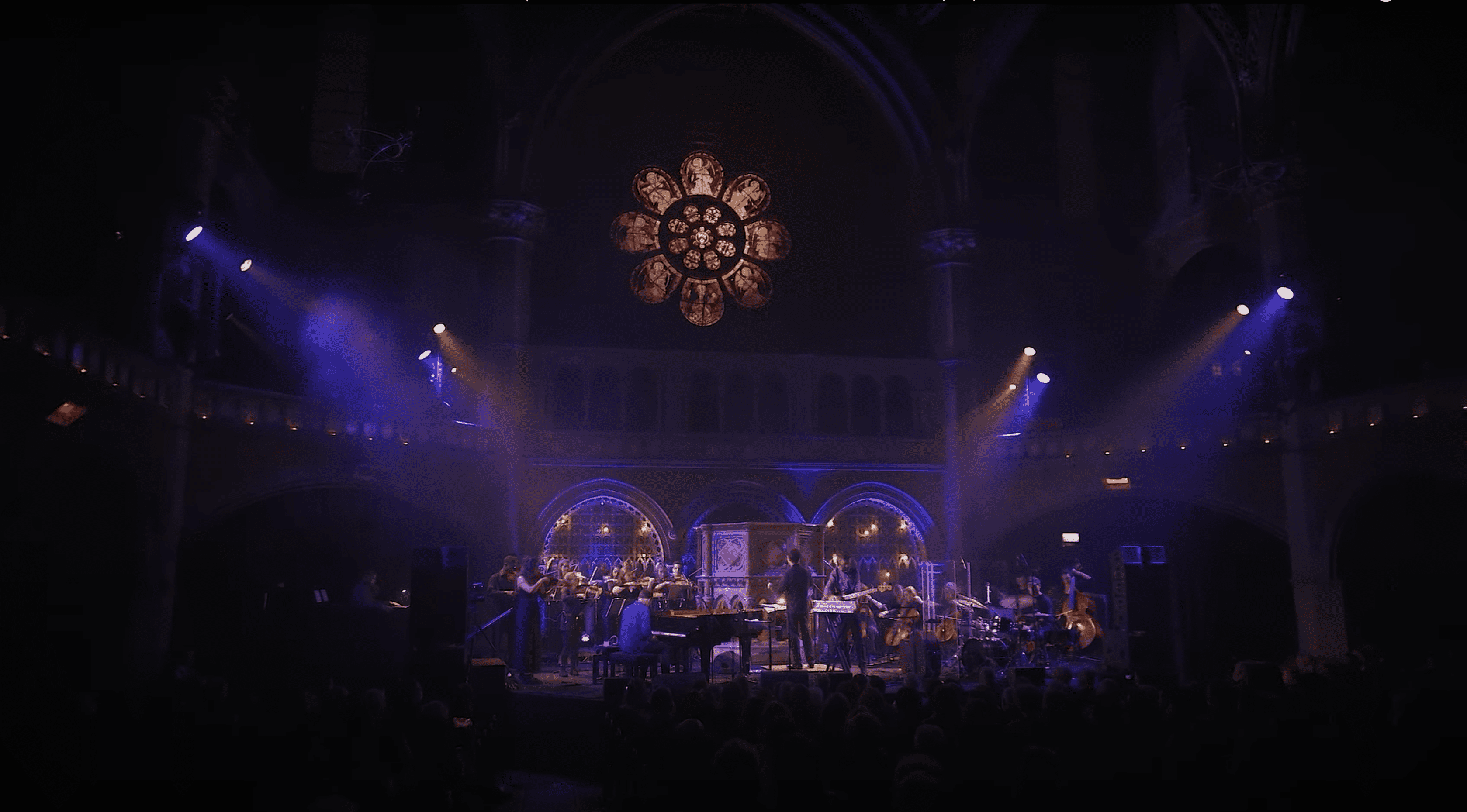 Bill Laurance Untold Orchestra Union Chapel Wide shot